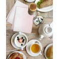 thumbnail image 3 of Pink Ombre Kitchen Dish Towels for Drying Dishes Set of 2, Aesthetics Modern Abstract Art Gradient Waffle Weave Microfiber Hand Tea Bathroom Towels Quick Dry & Absorbent Towel 15.7x23.6, 3 of 7