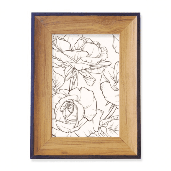 Line Drawing Drawing Art Photo Frame Exhibition Display Art Desktop Painting