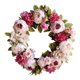 thumbnail image 2 of de Peonía Artificial con Hojas Boho Floral Garland Vine Rattan para Puerta Delantera, Boda, Pared, Ventana, Decoración Rosado Colco decoraciones de flores de simulación, 2 of 8