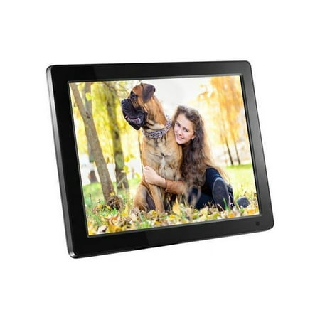 UPC: 0812658011082 | Aluratek 12 Digital Photo Frame with 2GB Built-In Memory (1280 x 800 resolution 16:9 Aspect Ratio)