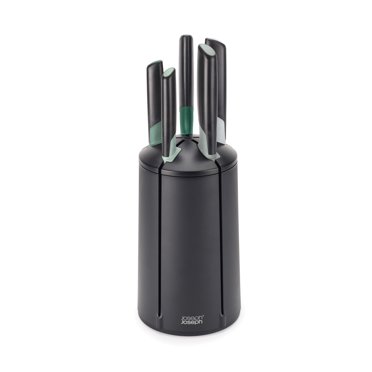 Joseph Joseph Elevate Knives 5-Piece Carousel Set - Sage Green