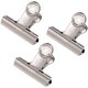 thumbnail image 1 of 6 clips de bisagra de metal grandes, abrazadera de clip de papel de bulldog plateado de 2 pulgadas/clips de carpeta de archivos de dinero WD.WDQZL Hogar, 1 of 1
