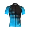 thumbnail image 3 of Yaoyar Men's Cycling Bike Jersey Short Sleeve with 3 Rear Pockets- Moisture Wicking, Breathable, Quick Dry Biking Shirt, 3 of 4