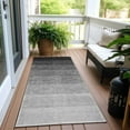 thumbnail image 6 of Addison Rugs Chantille Indoor/Outdoor Transitional Ombre Black Washable Runner Rug, 2'3" x 7'6", 6 of 6