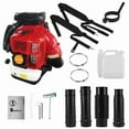 thumbnail image 2 of Professional Gas Powered Backpack Leaf Blower – 2-Cycle High-Performance 80CC / 900CFM Blower System with Comfort Design for Complete Property Maintenance, 2 of 9