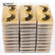 thumbnail image 3 of SHIDISHANGPIN Natural Long 1 Pairs Faux Mink Eyelash Soft Wispy pestañas postizas belleza Maquillaje, 3 of 4