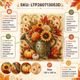thumbnail image 2 of Autumn Pearl Bead Art Craft Kit with Watering Can, Flowers and Pumpkins, 2 of 7