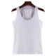 thumbnail image 1 of Jumpingount Chaleco de algodón para mujer, ropa recortada de moda de punto, camiseta transpirable fresca, camisas de fondo exterior de primavera, Prendas para la parte del cuerpo Beige L Jumpingount AP010463-09B, 1 of 6