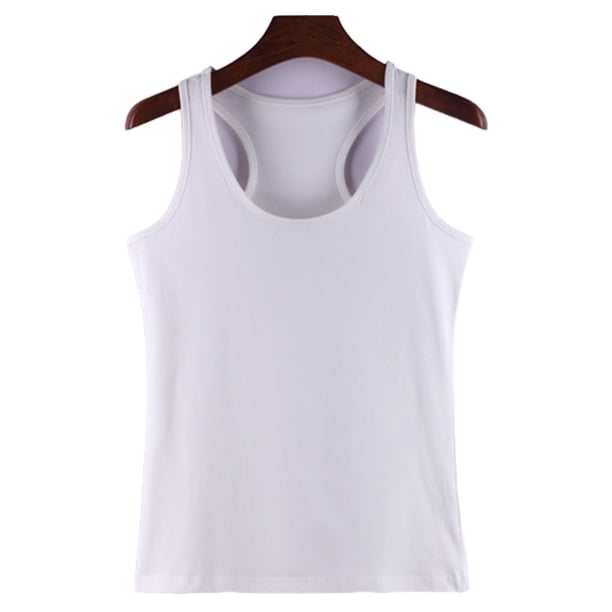 Jumpingount Chaleco de algodón para mujer, ropa recortada de moda de punto, camiseta transpirable fresca, camisas de fondo exterior de primavera, Prendas para la parte del cuerpo Beige L Jumpingount AP010463-09B