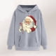 thumbnail image 2 of WILLBEST Sudadera con Capucha para Mujer, Estilo Navideño, con Estampado Navideño, Cuello Redondo y Manga Larga Diseño Holgado E Informal Mediana, 2 of 3