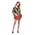 thumbnail image 4 of Gypsie Blu Women Tunics Dress Short 3/4 Sleeves Caftans for Ladies Casual Dresses, 4 of 7