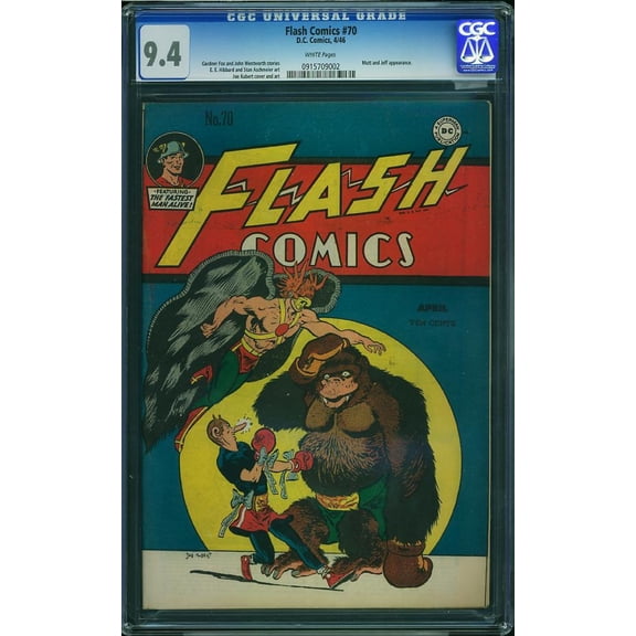 Flash Comics #70 - CGC 9.4 Comic Book