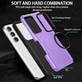 thumbnail image 5 of Magnetic Phone Case for Samsung Galaxy S23 FE (Not S23) Compatible with Magsafe, Military-Grade Shockproof Case with Built-in Magnet Circle for Samsung Galaxy S23 FE MS Purple, 5 of 18