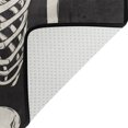 thumbnail image 4 of Dreamtimes Yes Skull Area Rug, 4'x5' Pet & Child Friendly Carpet for Living Room Bedroom Dining Room,Indoor Outdoor Soft Rug Washable Non Slip Comfortable Area Rug, 4 of 6