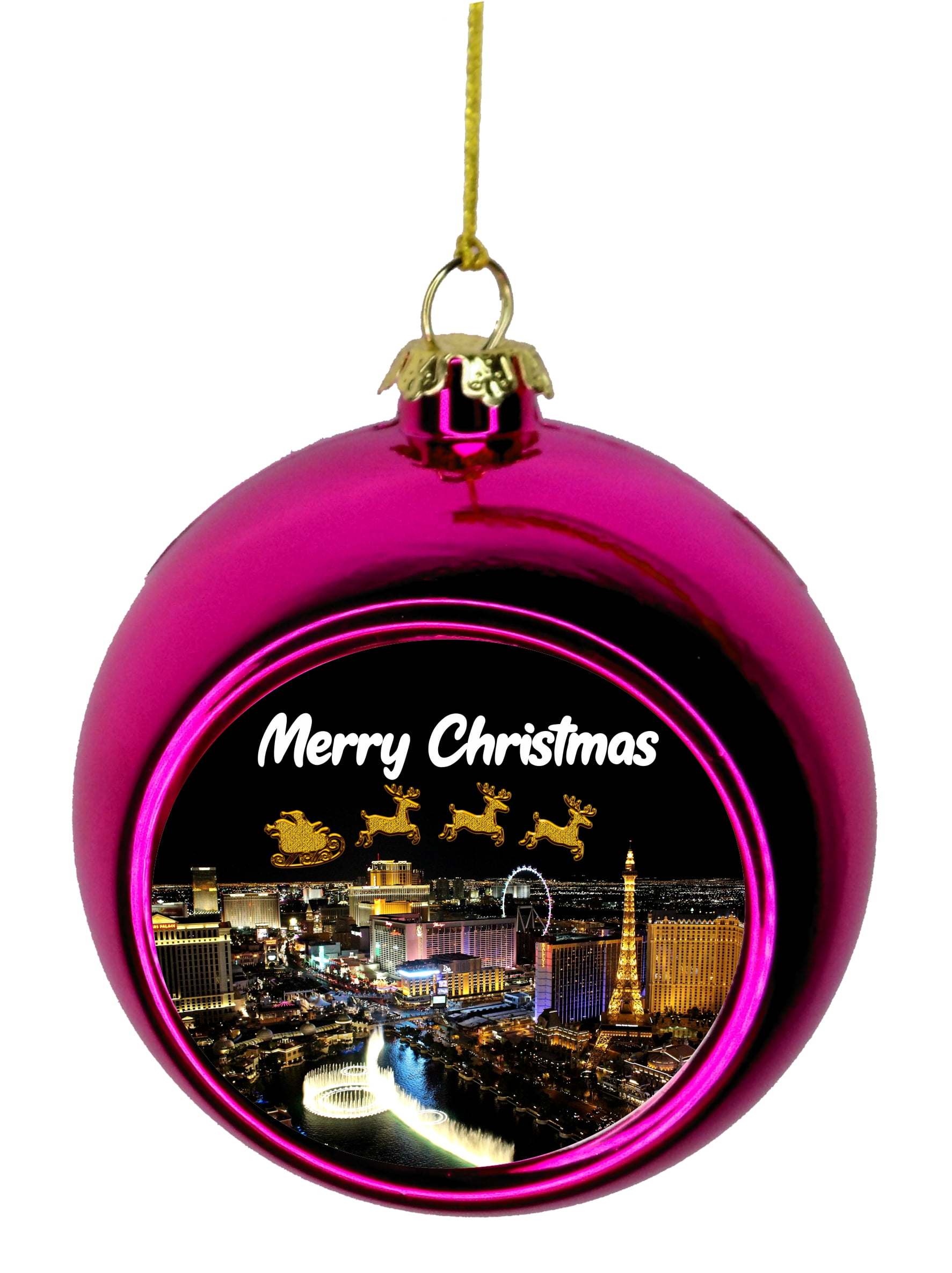 Las Vegas Christmas Ornament Las Vegas Christmas Tree Ornaments