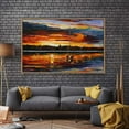 thumbnail image 3 of wall26 Floating Framed Canvas Wall Art for Living Room, Bedroom Scenery Canvas Prints for Home Decoration Ready to Hang - 16x24 inches, 3 of 4