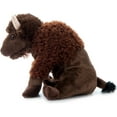 thumbnail image 4 of The Petting Zoo Bison Stuffed Animal, Gifts for Kids, Wild Onez Zoo Animals, Sitting Bison Plush Toy 12 inches, 4 of 7