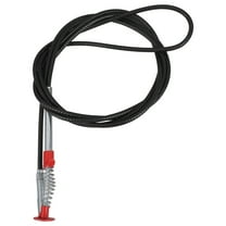 Raindrops Red Flexible Grabber Reach Tool for Kitchen Sink Drain Cleaning and Clog Removal