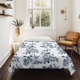 thumbnail image 4 of Blue Fruit Large Tapestry for Bedroom Wall Hanging Tapestry,Vintage Plant Nature Botanical Flower Floral Ceiling Backdrop Tapestries Poster Blanket Wall Decor for Teens Room Living Room 100" x 59", 4 of 8
