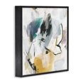 thumbnail image 4 of Stupell Industries Chaotic Abstract Yellow Accent Abstract Painting Black Framed Art Print Wall Art, 12 x 12, 4 of 10