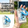thumbnail image 2 of Clear ID Badge Holders - ID Badge Holder - Waterproof PVC Plastic Holders Name Tag Holder for Nurses - Office and School for RFID/Proximity/Badge Swipe Credit Cards - Style A, 2 of 7