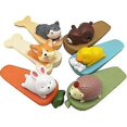 thumbnail image 1 of 6pcs Rabbit Hedgehog Bear Duck Cat Dog Animal Door Stopper Cute Doorstop Decorative Door Stop Door Wedge., 1 of 3