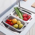 thumbnail image 5 of Coladores y coladores sobre el fregadero - Cesta de lavado de pasta de frutas y verduras Vhermosa Utensilios de Cocina, 5 of 5