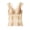 Beige, variant on MOJOGO Lace Cross Back Camisoles for Women Detachable Padded Crop Undershirts Summer Layering Camis Black Free Size