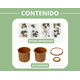 thumbnail image 4 of Rompecabezas 3D Maceta Flores De Verano 80 Piezas De Plástico Piecerelax, 4 of 4