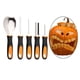 thumbnail image 3 of Kit profesional para tallar calabazas de Halloween, juego de herramientas para tallar calabazas para niños y adultos, para decoraciones de linternas p 5 piezas sin bolsa Baoblaze Plantillas para tallar calabazas, 3 of 8