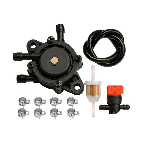 808656 691034 Fuel Pump for Briggs and Stratton 692313 491922 Kohler 24 393 04-S 24 393 16-S Honda 16700-Z0J-003 Predator 212 Fuel Pump LG808656 M145667 Kawasaki 49040-7001 Engine