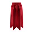 thumbnail image 3 of YUEJUIR Skirts Boho Skirts for Women Trendy Summer Flowy Floral Midi Skirts with Pockets Lightweight Drawstring High Waisted Skirts Casual Skirts for Women Womens Maxi Skirt (Red,XXL), 3 of 4