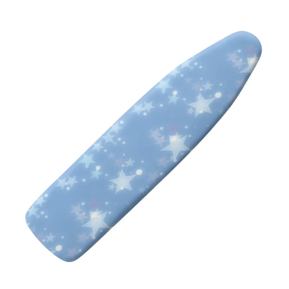 HELLHERO Star Pattern Ironing Board Cover Easy Fit Non-Slip Iron Board Cover with Hook and Loop Elastic Edge for Mother