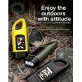 thumbnail image 5 of Mini Led Torch Emergency Hand Crank Dynamo Solar Flashlight Outdoor Camping, 5 of 5