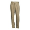thumbnail image 5 of George Men's and Big Men's Wrinkle Resistant Pleated Twill Pants, 5 of 5