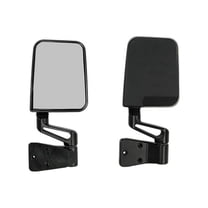 Rugged Ridge by RealTruck Door Mirror Kit for Wrangler YJ/TJ | Pair, Black | 7694 | Compatible with 1987-2002 Jeep Wrangler YJ/TJ