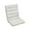 White, variant on Btomtd Thickened Seat Cushion with Attached Backrest Cushion, Supportive Chair Cushions for Office and Home, Versatile Seat Pads for Long Time Sitting, Size 33"x18", Black