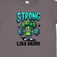 thumbnail image 4 of Inktastic Fitness Exercise Strong Like Daddy Boys or Girls Toddler T-Shirt, 4 of 5