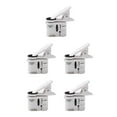 thumbnail image 1 of Wweixi 1/2/3/5 60X Mobile Phone Microscope Lens Clip-type Micro Camera Clip with LED Light white 5PCS, 1 of 3