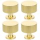 thumbnail image 1 of Nestingho 4Ud Dorados Para Cajones Y Gabinetes Mango Redondo Para Muebles Elegantes Y Resistentes, 1 of 8