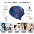 thumbnail image 5 of Disketp Ireworks In The Night Sky Slouchy Beanie Hip-Hop Soft Lightweight Running Beanie Adult Hats Chemo Cap for Men Women, 5 of 8