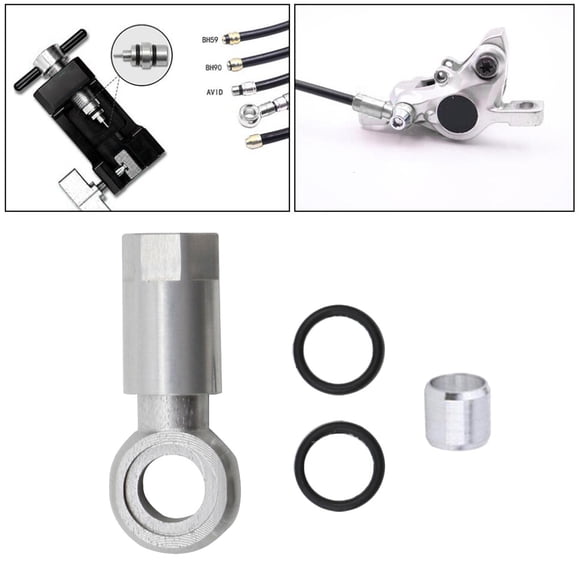 Conector de Tubo de Bicicleta Macarena Aleación de Aluminio 3cm