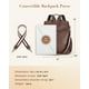 thumbnail image 4 of Mochila Missnine de piel sintética antirrobo para mujer, 4 of 6