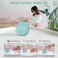 thumbnail image 5 of Despertador matutino digital Reloj despertador digital LED para niña y niño con función de temporizador de cuenta regresiva Temporizador de cocina, alarma, alimentado por USB/batería, 12/24H, ℃/℉, via JFHHH pequeña, 5 of 5