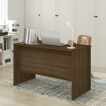Furinno ROGER 47 Inch Computer Desk Modern Walnut
