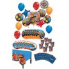 Hot Wheels Party Supplies 8 Guest Table Decorations and Balloon Bouquet