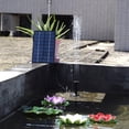 thumbnail image 5 of Conjunto de bomba de fuente de agua solar de 1.8w brillar Electrónica, 5 of 5
