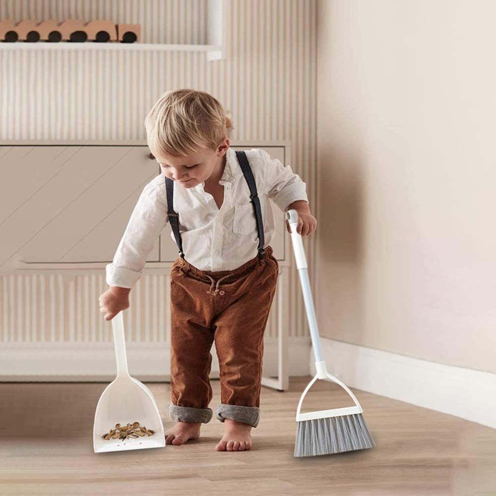 Kids Mini Broom And Dustpan Set Small Toddlers Broom For Boys And Girls Toy Broom Cleaning Set Combo Walmart