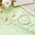 thumbnail image 3 of 50Pcs 2 Colors Brass Beads Lead Free & Cadmium Free Flower Mixed Color 5x5x2.5mm Hole: 1.2mm 25pcs/color, 3 of 5