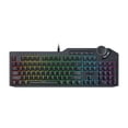thumbnail image 2 of Rosewill NEON K90 RGB BR Mechanical Gaming Keyboard with 15 RGB Backlit Modes, 2-Port USB Passthrough, Media Keys & Multifunctional Volume Dial & Switches, Brown, 2 of 10